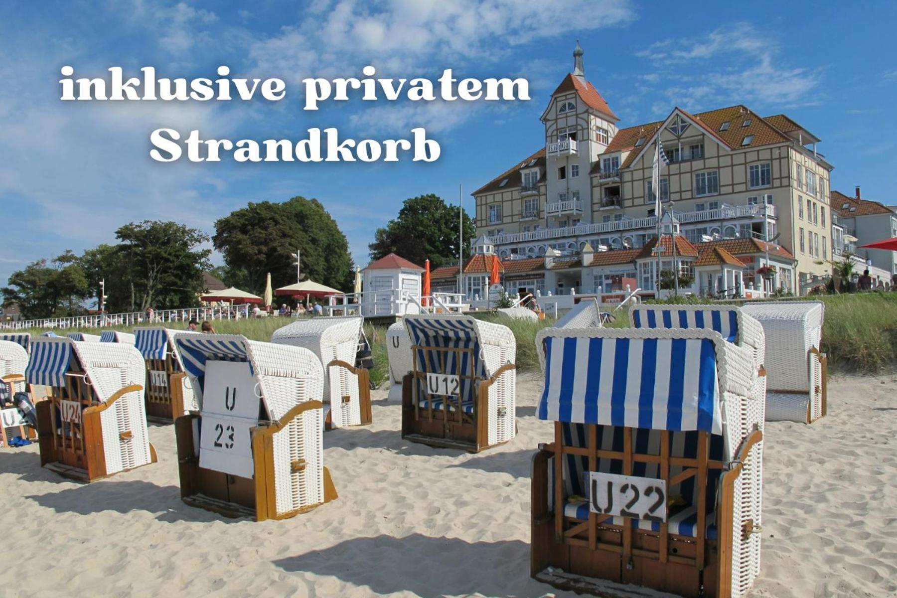 Meeresblick - Inklusive Privatem Strandkorb Kühlungsborn Zewnętrze zdjęcie
